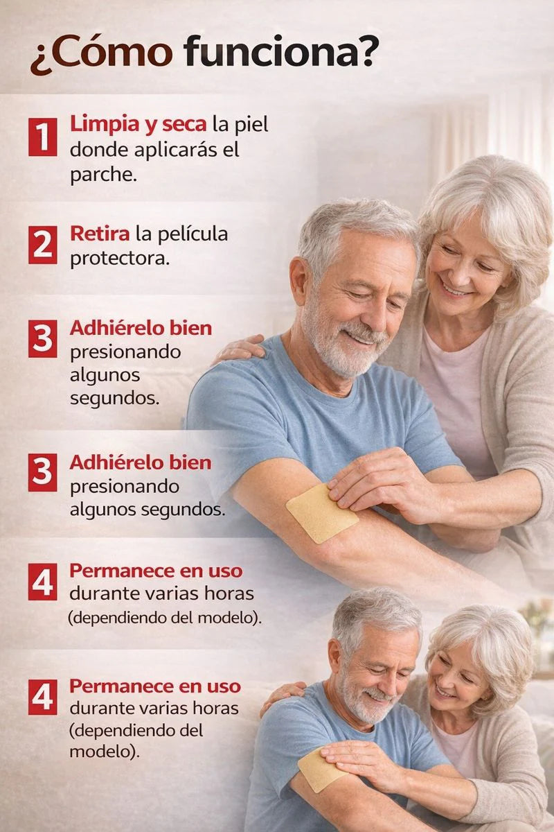 PACK PARCHES PARA DOLOR DE ARTRITIS X3- (36 PARCHES ) GRATIS CREMA PARA EL DOLOR MUSCULAR Y ARTICULACULACIONES
