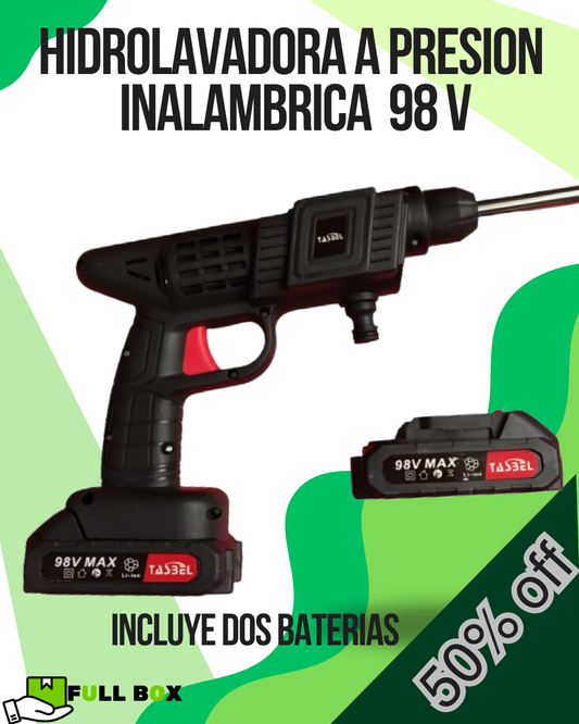HydroMax 98™  -HIDROLAVADORA CON DOS BATERIAS