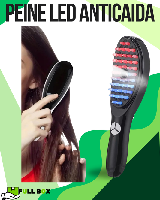 RaízVital Pro™ Peine Con Tecnología LED