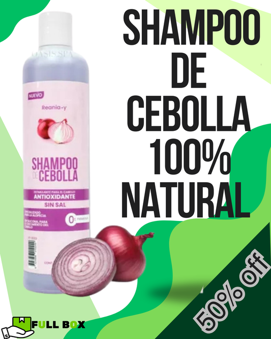 Shampoo De Cebolla Crecimiento