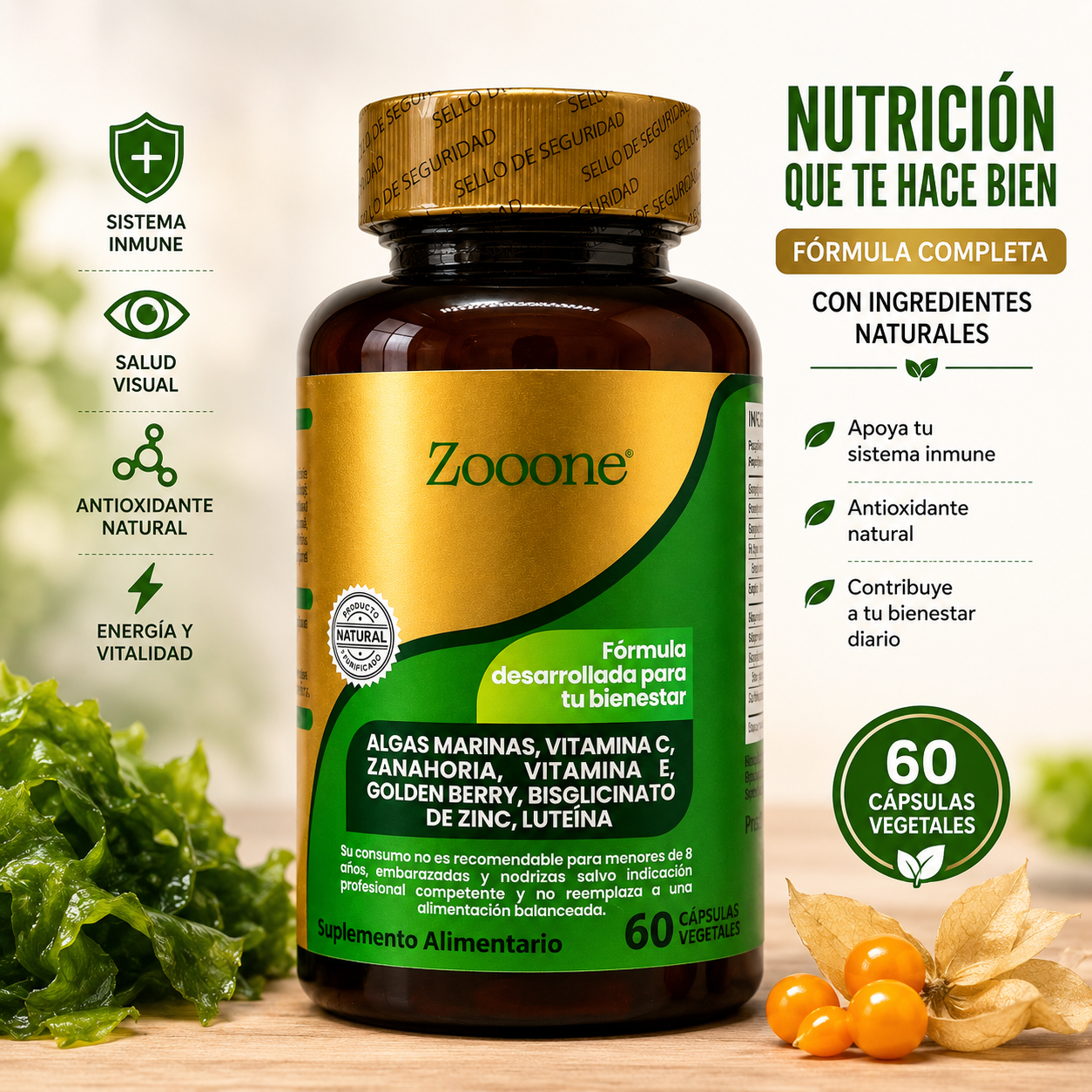 Zooone - 60 CAPSULAS