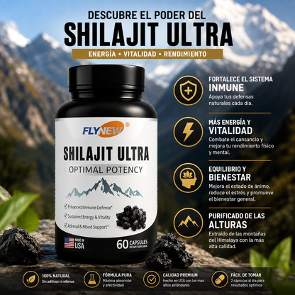 SHILAJIT ULTRA - 60 CAPSULAS