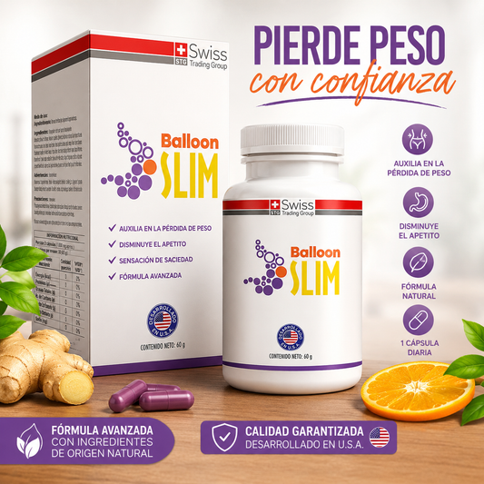 Balloon Slim Suplemento para adelgazar - 120 CAPSULAS