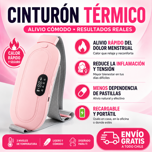 CicloRelax™ - Cinturón Térmico Portátil Inalámbrica