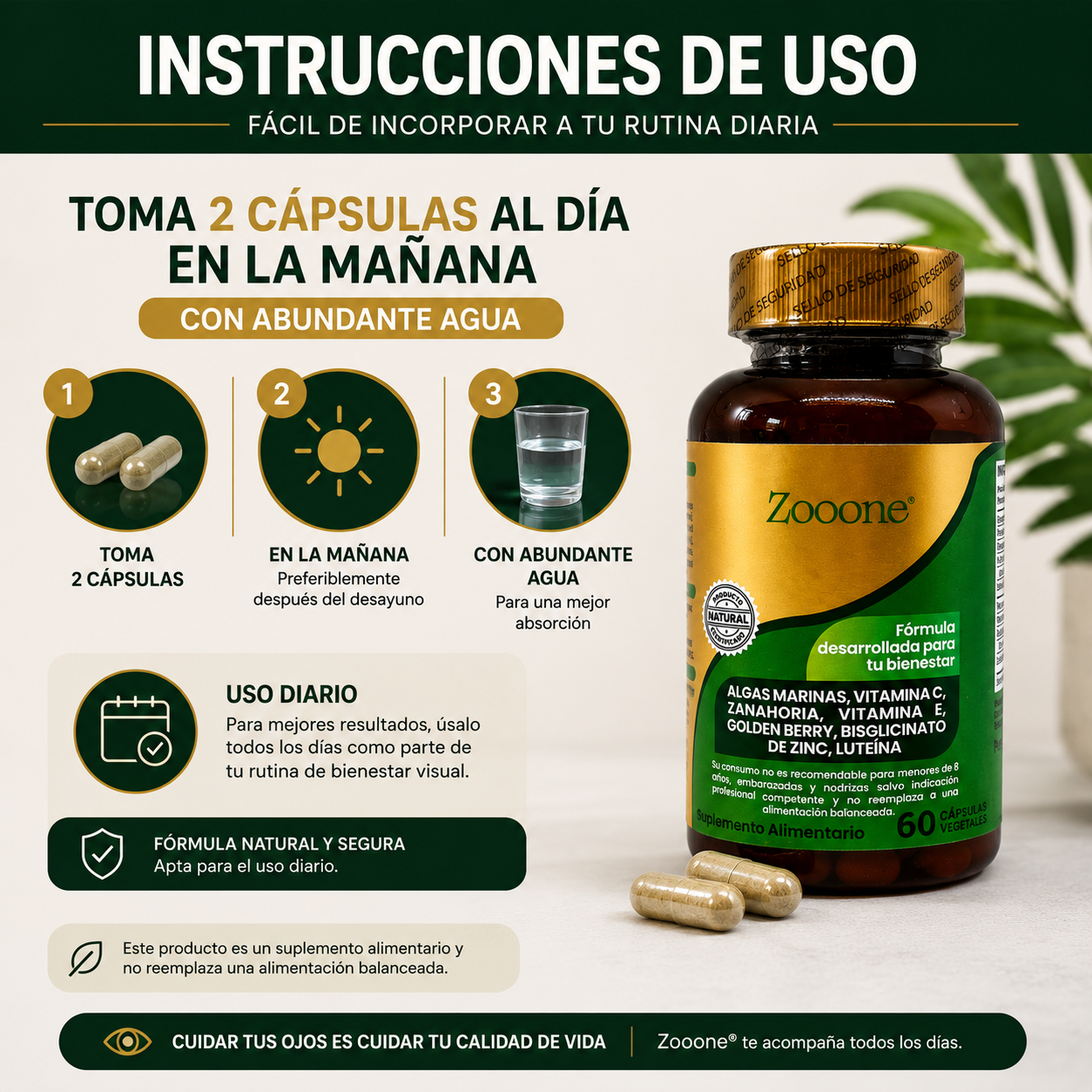 Zooone - 60 CAPSULAS