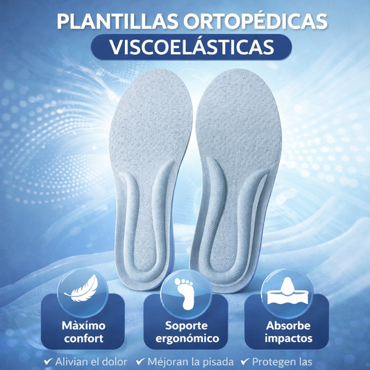 PLANTILLAS ORTOPEDICAS VISCOELASTICAS