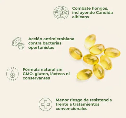 ACEITE DE OREGANO 300 CAPSULAS
